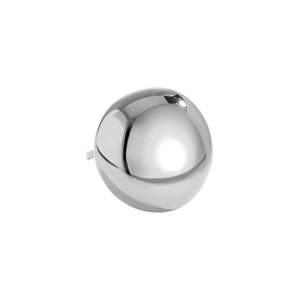 Bold Drop Ring Silber
