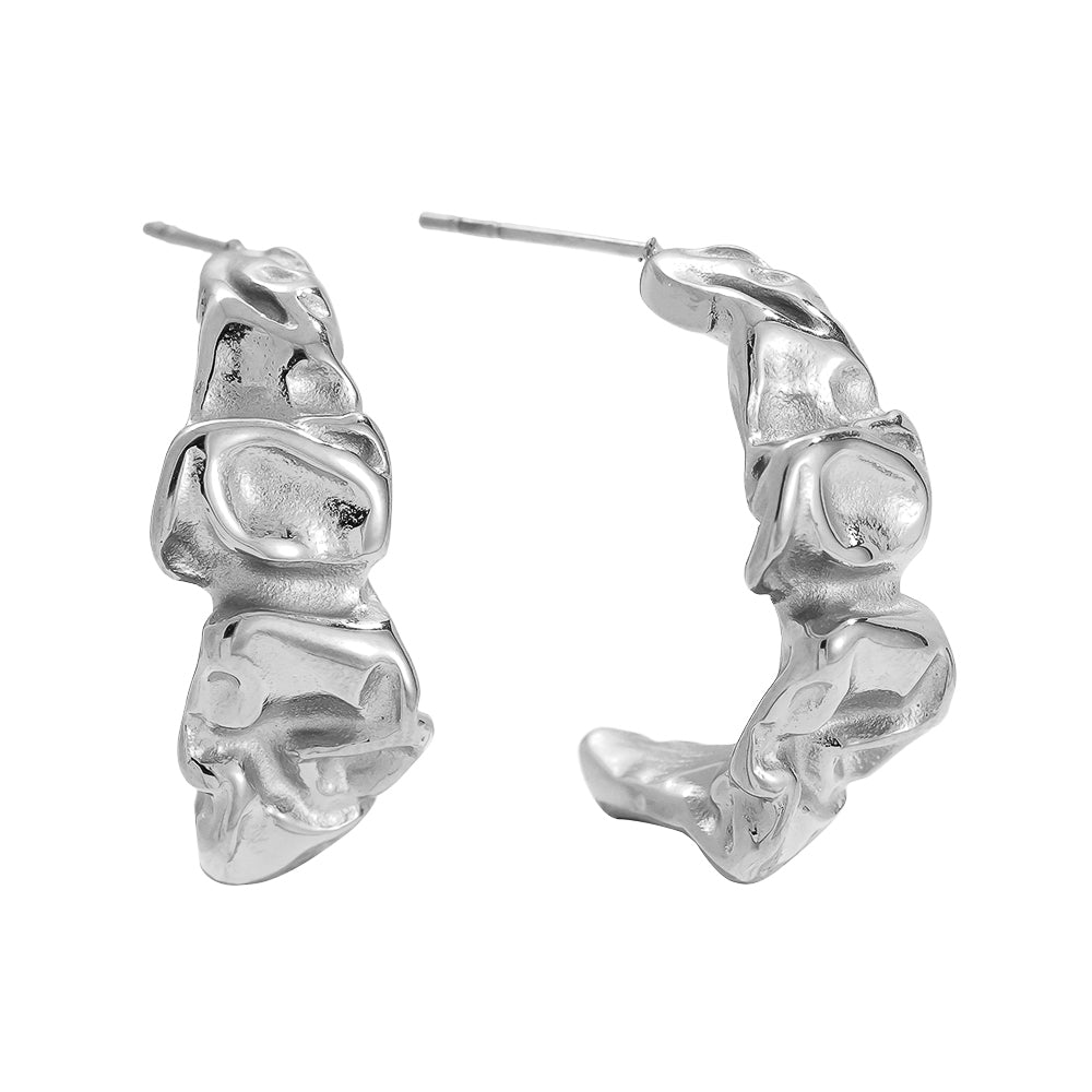 Broken Hoops Silber