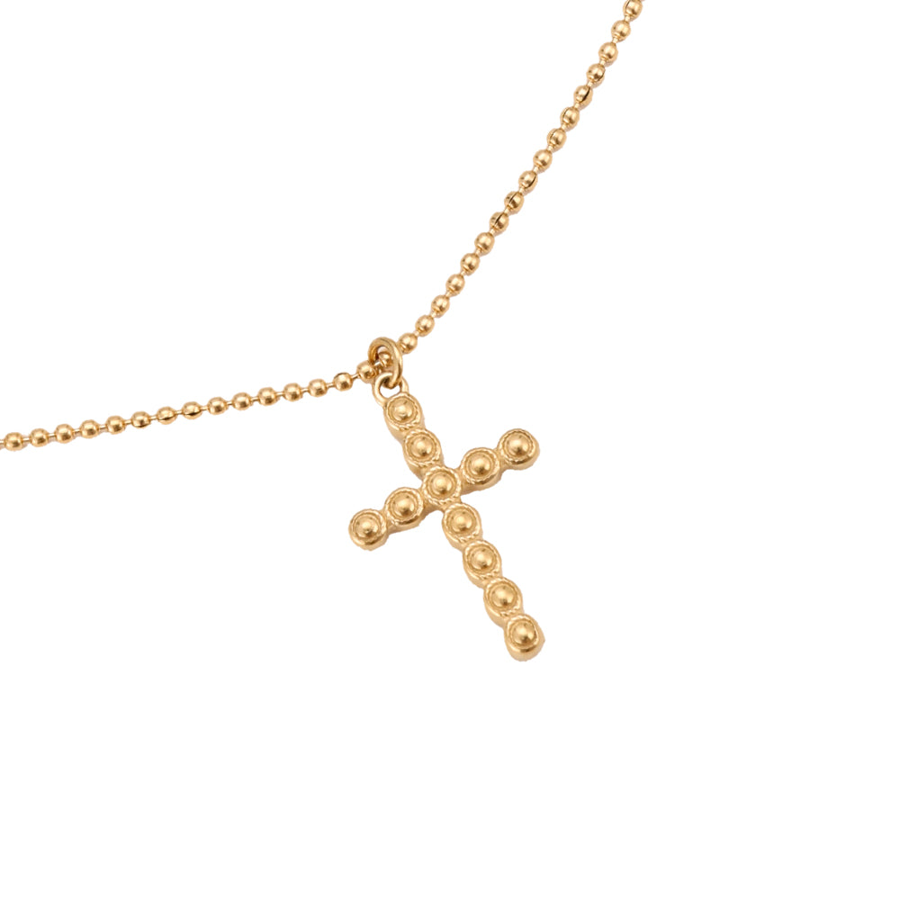 Glowing Cross Kette