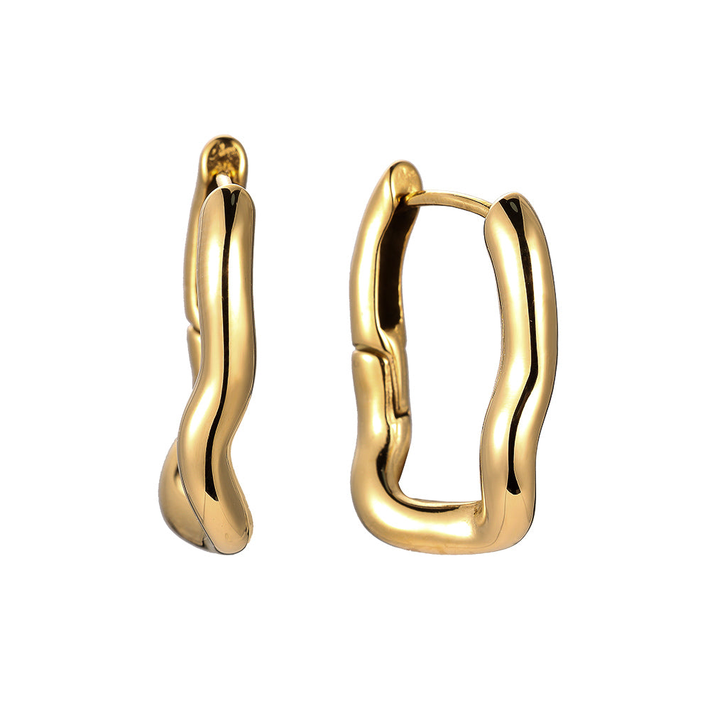 Molten Gold Hoops