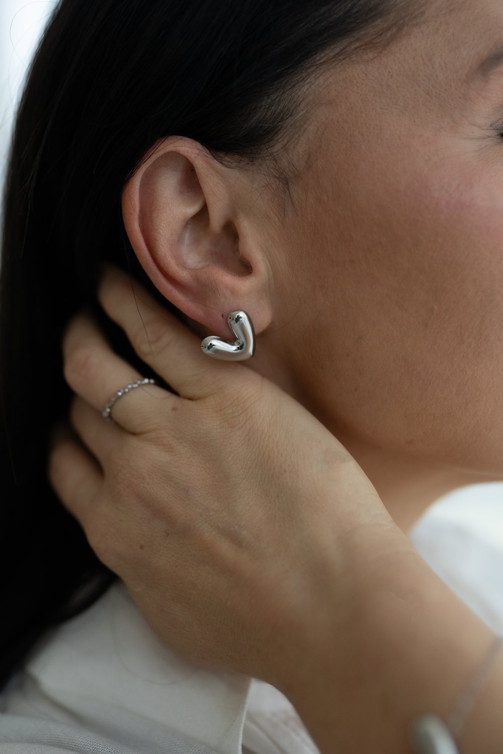 Pure Heart Ohrstecker Gold