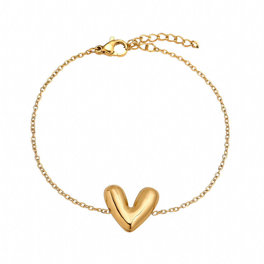 Pure Heart Armband Gold