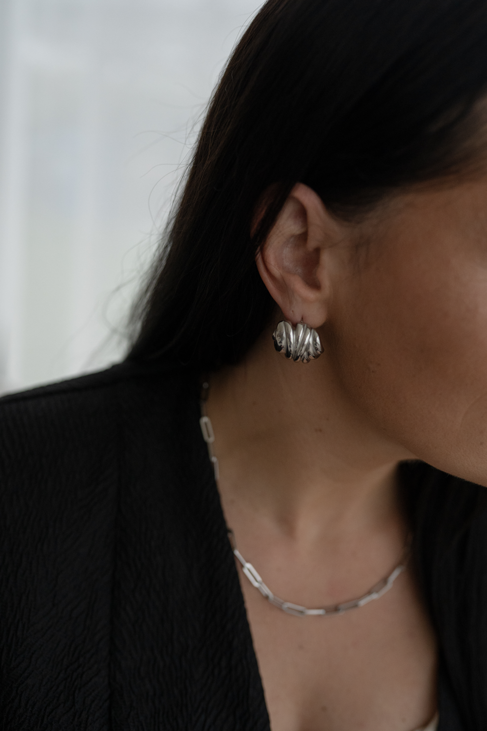 Wildly Bold Ohrringe Silber