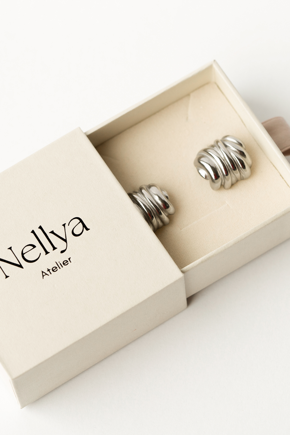 Wildly Bold Ohrringe Silber